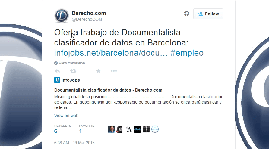 Seguridad en internet - ofertas empleo privado - derecho.com Seguridad en internet - derecho.com ofertas empleo privado