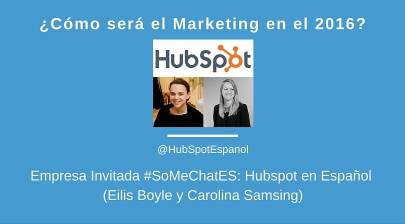 Tendencias de marketing digital Twitter chat Hubspot