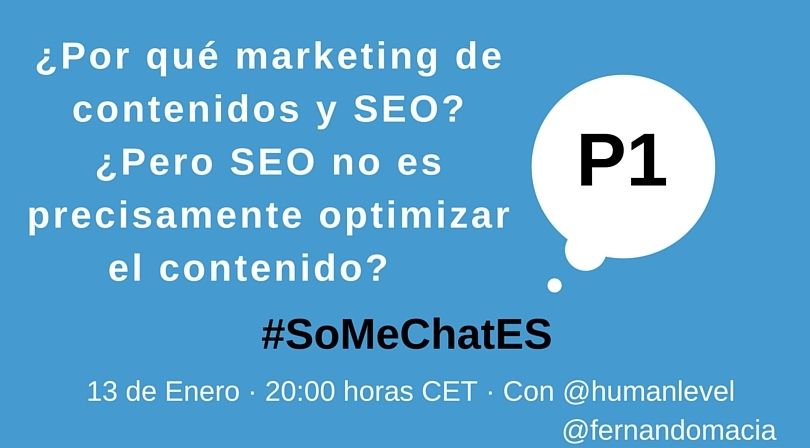#SoMeChatES pregunta 1 Twitter chat Fernando Maci&aacute;