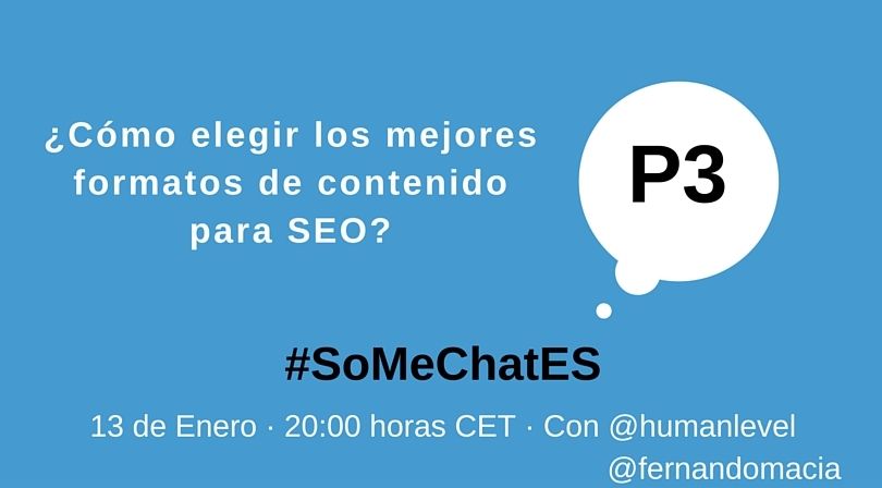 #SoMeChatES pregunta 3 Twitter chat Fernando Maci&aacute;