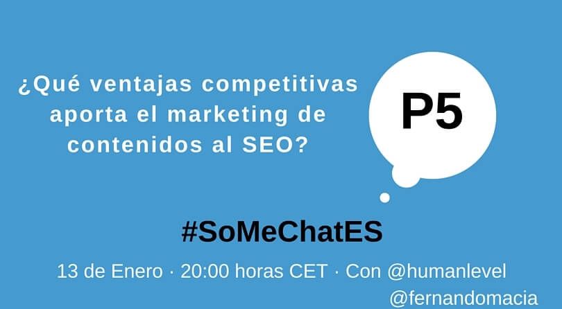 #SoMeChatES pregunta 5 Twitter chat Fernando Maci&aacute;