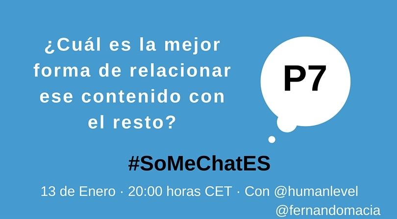 #SoMeChatES pregunta 7 Twitter chat Fernando Maci&aacute;