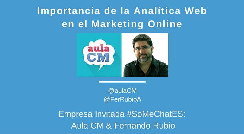 Importancia de la analítica web en el Marketing online – Twitter chat