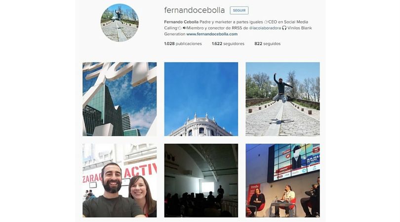 Cuenta de Fernando Cebolla Instagram Cuenta de Fernando Cebolla Instagram