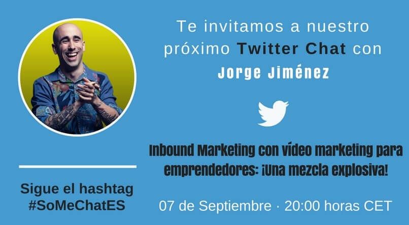 Cómo hacer vídeo marketing - Twitter chat
