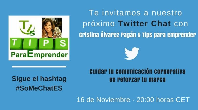 Cuidar tu comunicación corporativa es reforzar tu marca – Twitter chat