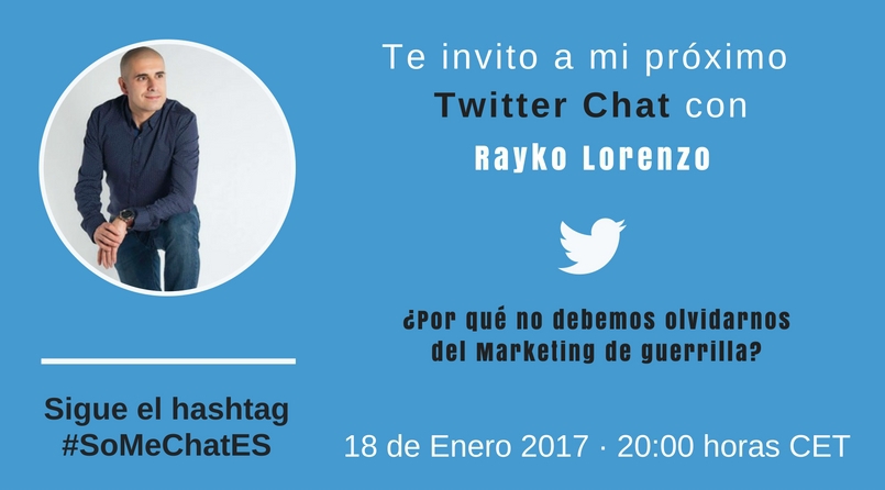Acciones Street Marketing & Marketing de guerrilla – Twitter chat