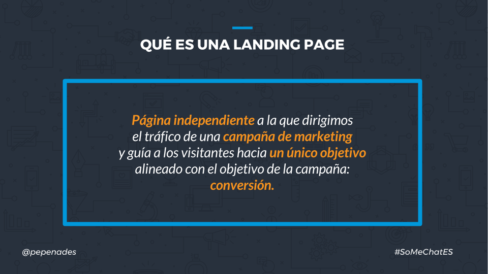 Qu&eacute; es una landing page