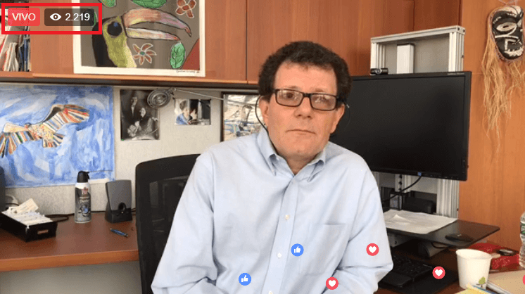 Qu&eacute; es Facebook live n&uacute;mero espectadores