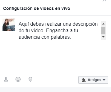 Qu&eacute; es Facebook live seleccionar p&uacute;blico
