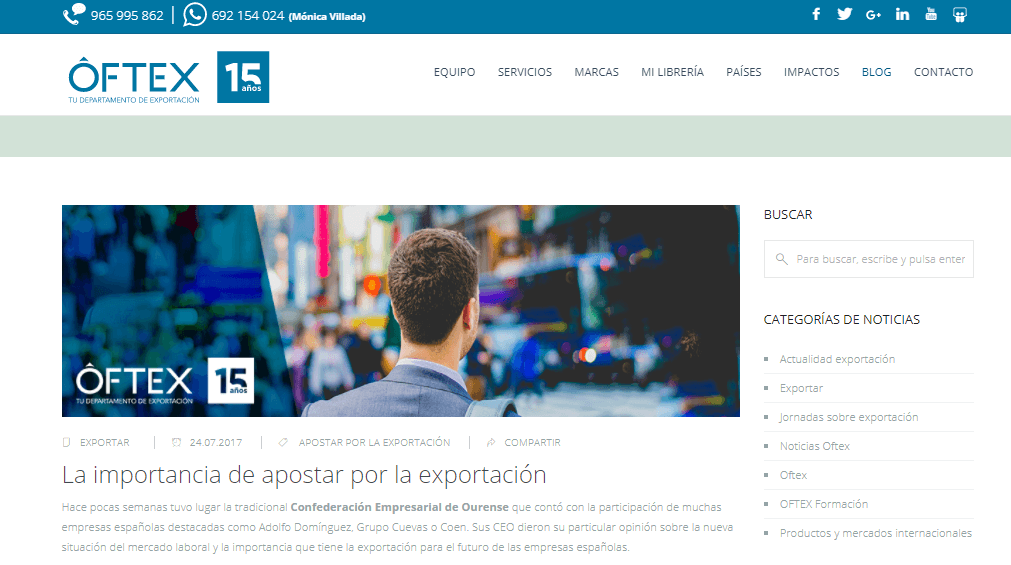 Oportunidades de negocio ejemplo 1