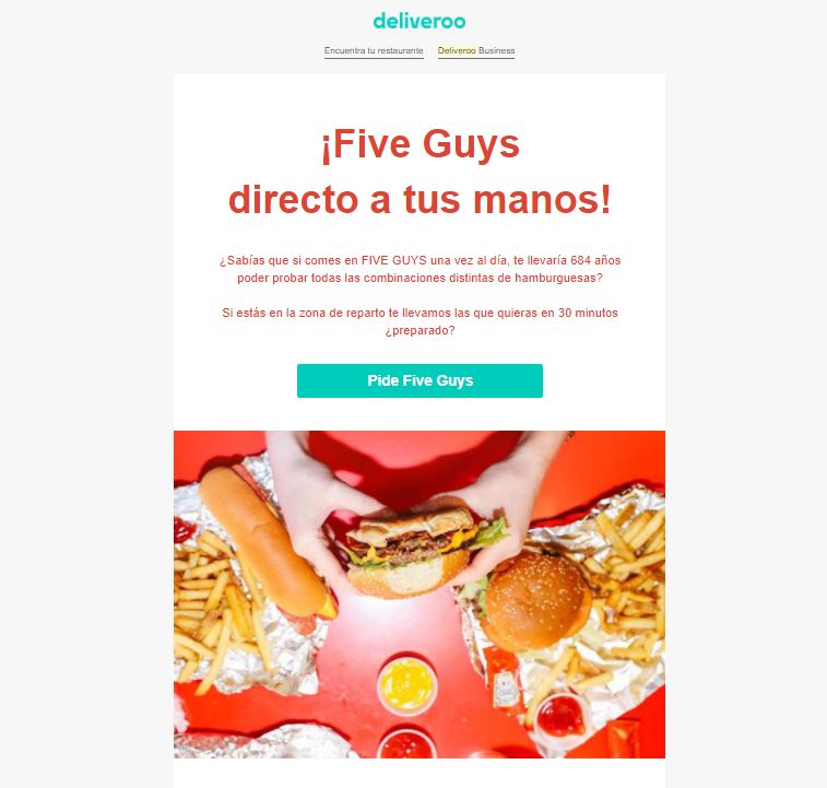 Marketing para apps - Deliveroo Marketing para apps - Deliveroo