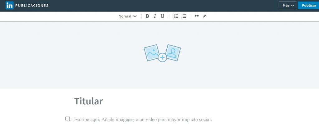 Maquetar LinkedIn Pulse