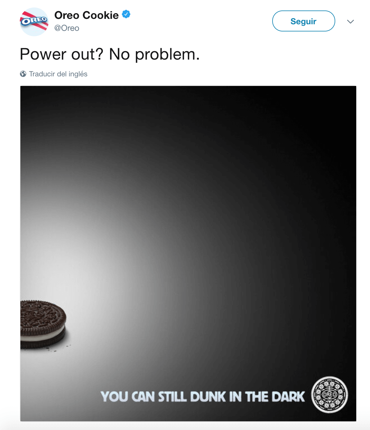 Marketing multicanal Oreo