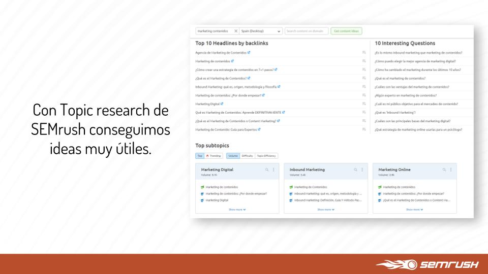 Marketing de contenidos crear para convertir - Topic research Marketing de contenidos crear para convertir Topic research